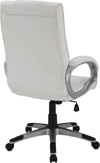 HomeMarkt Chander Executive Office Chair With Recline White