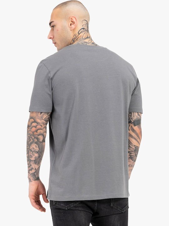 T-Shirt Grey/White