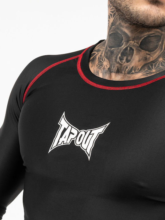 Αθλητικό T-shirt Black/white/red