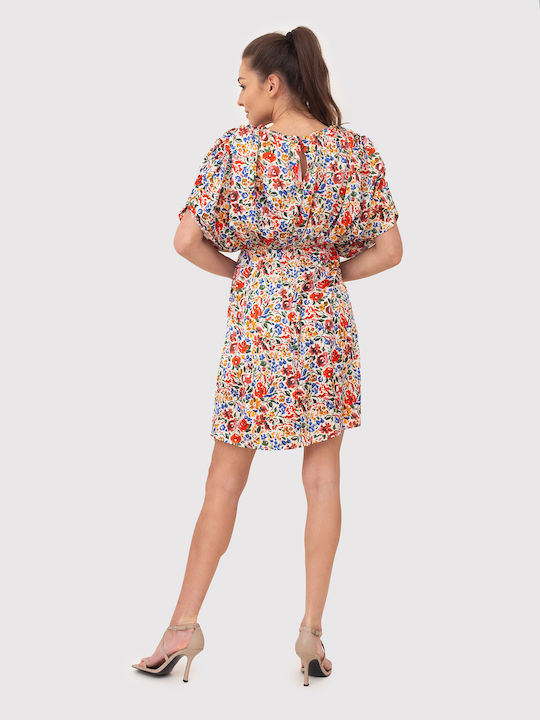 Ax Paris Mini Kleid Blumen