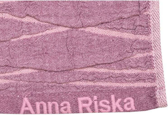 Anna Riska Πετσέτα Σώματος Nefeli 70x140εκ. Lilac Pink Βάρους 600gr/m²