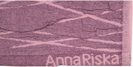 Anna Riska Πετσέτα Σώματος Nefeli 70x140εκ. Lilac Pink Βάρους 600gr/m²