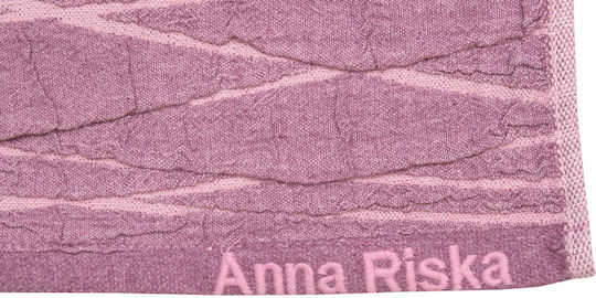 Anna Riska Πετσέτα Σώματος Nefeli 70x140εκ. Lilac Pink Βάρους 600gr/m²