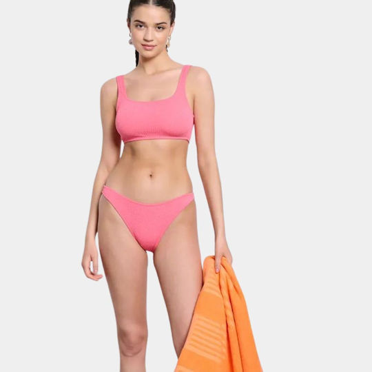 BodyTalk Beach Towel Cotton Orange 180x100cm.
