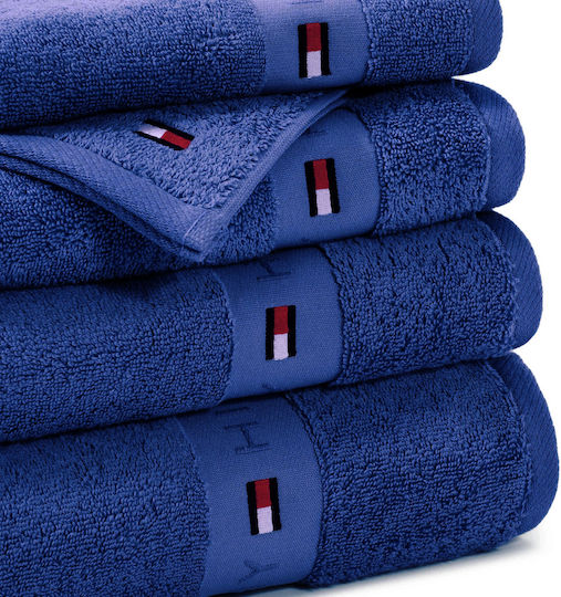 Tommy Hilfiger Πετσέτα Προσώπου Legend 50x100εκ. Electric Βάρους 540gr/m²