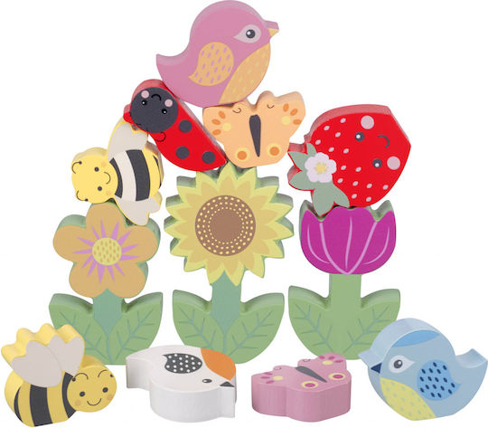 Orange Tree Toys Stapelspielzeug aus Holz für 12++ Monate