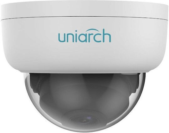 Uniarch IPC-D124-PF28K IP Κάμερα Παρακολούθησης Full HD+ 4MP Αδιάβροχη με Φακό 2.8mm