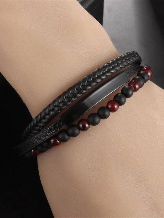 Bracelet Predator Q1 made of Leather