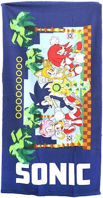 Aymax Sonic Kids Beach Towel 140x70cm