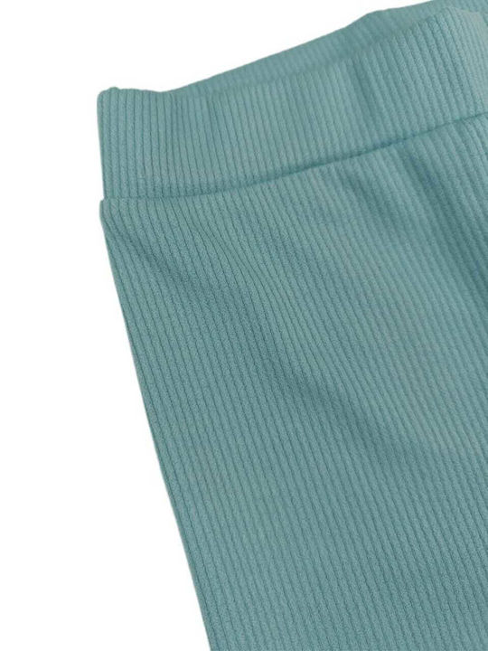 Trendy Shop Kids Capri Legging Turquoise