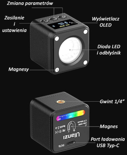 Ulanzi L2 LED-Licht 4W