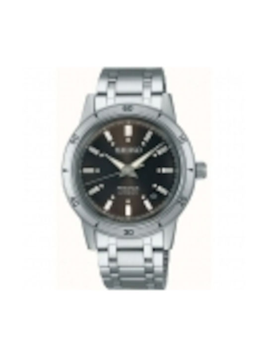 Seiko Presage Style 60s Часовник На батерия с Метална гривна Seiko Presage Style 60s Часовник На батерия с Метална гривна