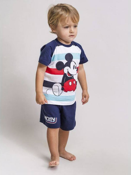 Cerda Детска пижама Лятна Тъмносин Mickey
