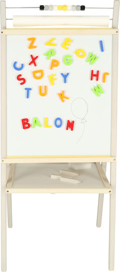ikonka Magnetic Tablă marker Tablă de seminar cu un trepied 45x40cm