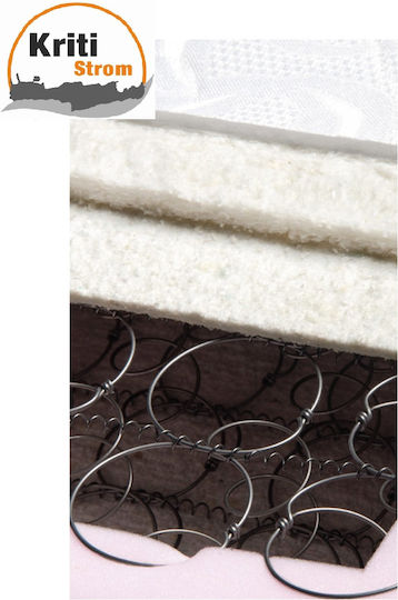 AegeanSleep Classico Anatomic Μονό Ορθοπεδικό Στρώμα 90x200x21cm με Ελατήρια