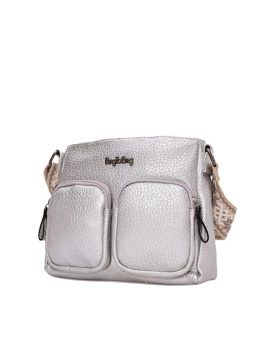 Bag to Bag Damen Tasche Crossbody Silber