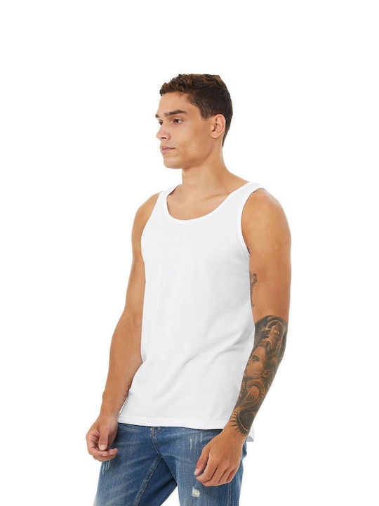 Unisex Τιραντάκι | Unisex Jersey Tank | 3480 White