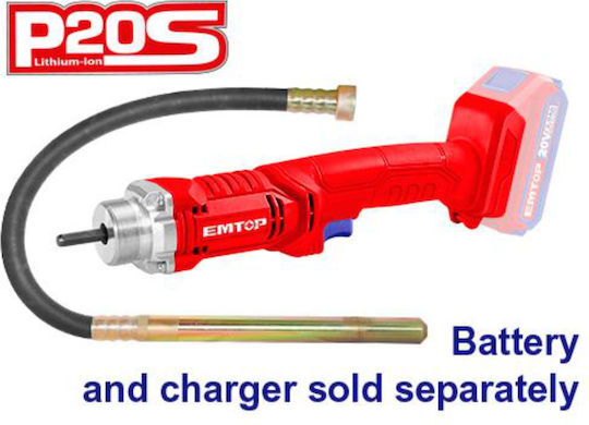 Emtop Concrete Vibrator Battery with Speed 2300rpm