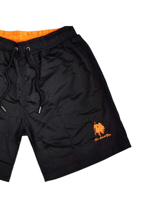 New World Polo Herren Badebekleidung Shorts Schwarz