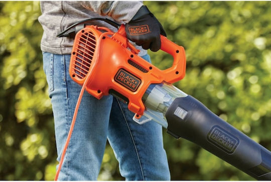 Black & Decker Laubbläser Handheld Elektrisch 1850W mit Maximaler Luftgeschwindigkeit 225km/h