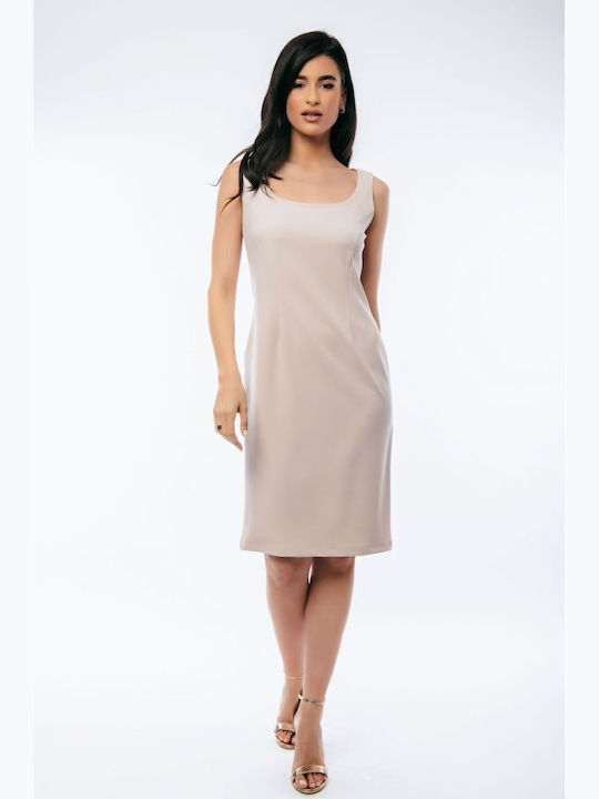 BelleFille Dress Sleeveless Ecru