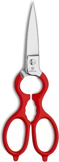 Wusthof Stainless Steel Kitchen Scissor 21cm Red 5551