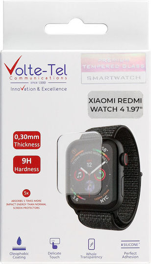 Volte-Tel Full Face Tempered Glass pentru Redmi Watch 4 1buc 8364044