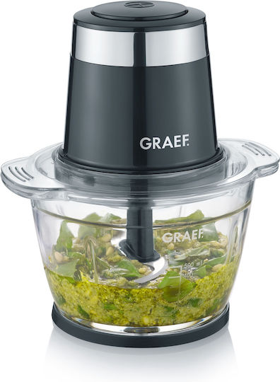 Graef CH 502 Πολυκόπτης Multi 500W με Δοχείο 1lt Μαύρος