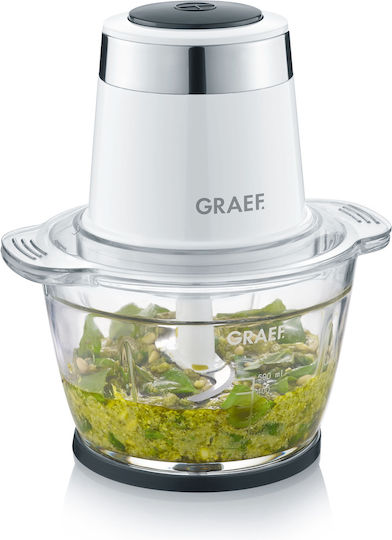 Graef CH 501 Πολυκόπτης Multi 500W με Δοχείο 1lt Λευκός