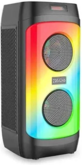 Hoco Karaoke Speaker with Wired Microphone and Lighting Effects Outdoor HA6 Black