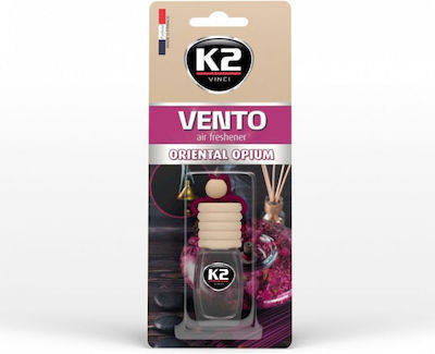 K2 Car Air Freshener Pendand Liquid Vento Oriental Opium 8ml