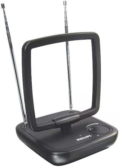 Philips SDV5120 SDV5120/12 Indoor TV Antenna (Does not Require Power Supply) Black