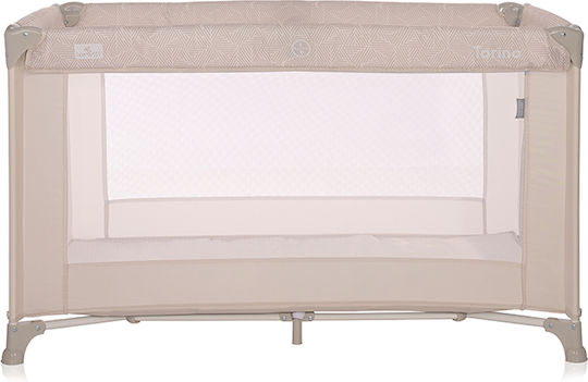 Lorelli Torino Laufstall mit Matratze Fog Striped 127x68cm