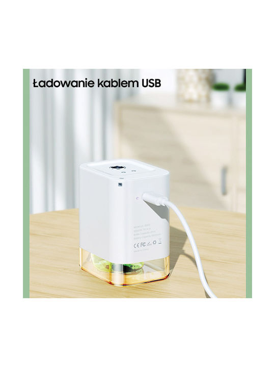 Usams Disinfectant Spray Dispenser Πλαστικό με Αυτόματο Διανομέα Λευκό