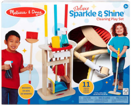 Melissa & Doug Παιχνίδι Καθαρισμού από Ξύλο 11τμχ