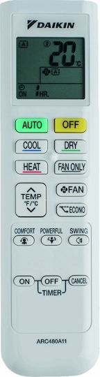 Daikin Comfora FTXP-N Klimaanlage Inverter 22000 BTU A++/A+ mit Titanklärfilter