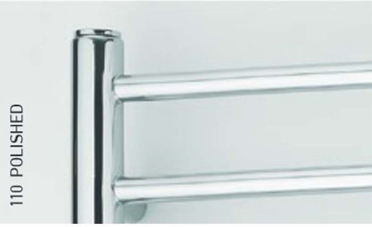 Thermo Electric Towel Rail 300W 120x50cm Silver