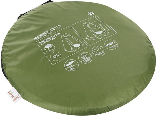 Camp Καλοκαιρινή Σκηνή Camping Pop Up Τουαλέτας Πράσινη 110x110x190εκ.