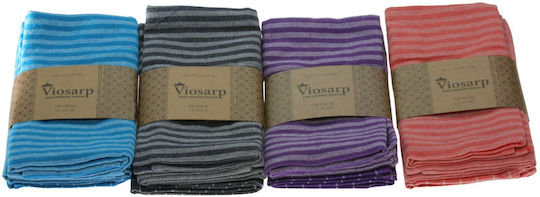 Viosarp Πετσέτα Κουζίνας από 100% Βαμβάκι 45x65cm (Διάφορα Σχέδια) 3τμχ