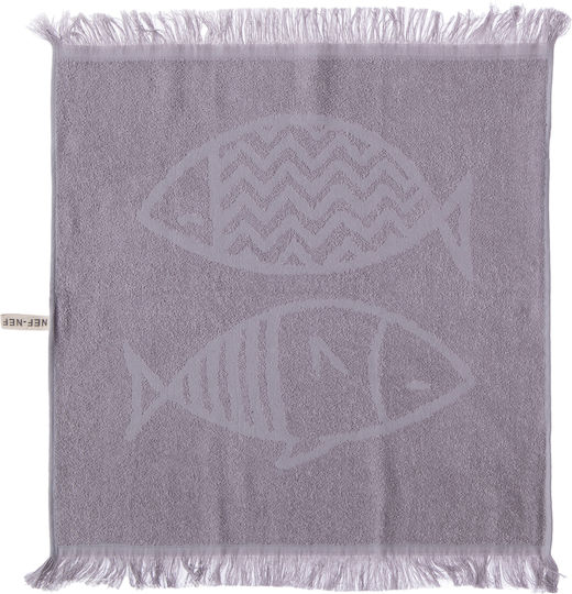 Nef-Nef Homeware Fish Style Ecru Geschirrtuch aus 100% Baumwolle in Ecru Farbe 50x50cm