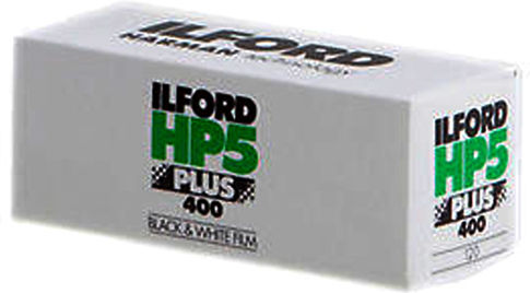 Ilford B&W Negative HP5 Plus 400 Roll Film 120 (16 Exposures)