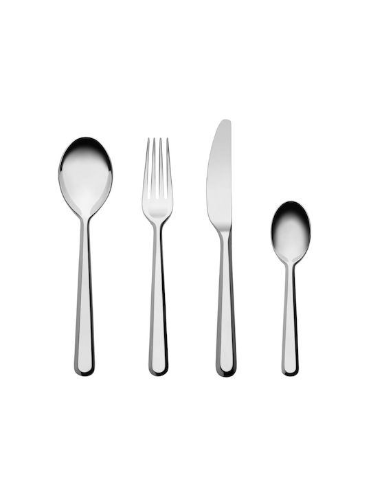 Alessi Amici Set de Tacâmuri Inoxidabil Argintiu 24buc