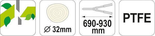 Yato YT-8841 Ψαλίδι Κλάδου για Κλαδιά έως 32mm