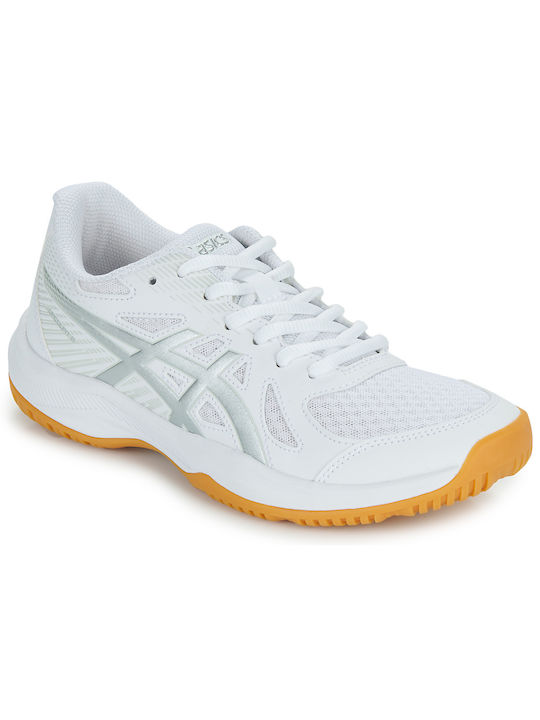 ASICS Upcourt 6 Women's Volleyball Sport Shoes White