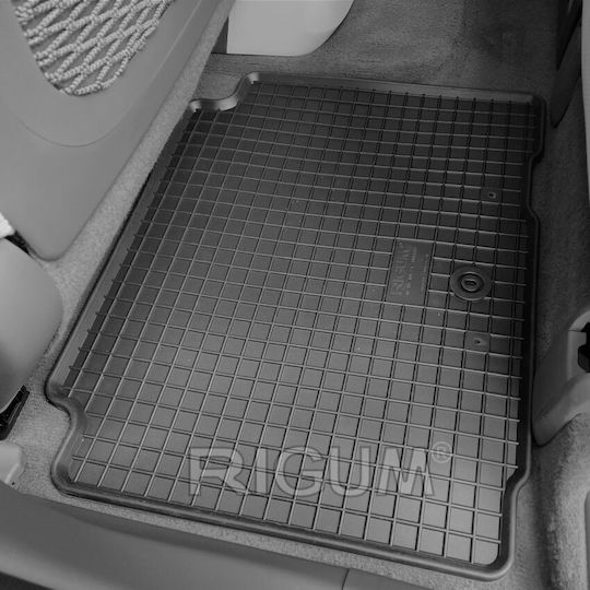 Rigum Set of Front and Rear Mats 4pcs for Hyundai IONIQ Black