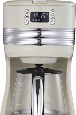 Morris Filterkaffeemaschine 1100W Beige