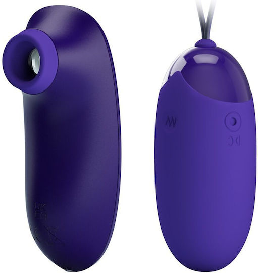 Pretty Love Stimulator Vibrator Ei mit Fernbedienung Lila