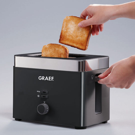 Graef Graef Toaster 2 Schlitze 1000W Schwarze