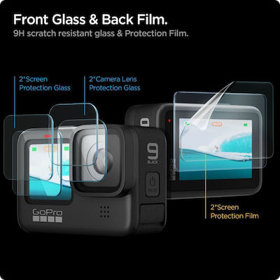 Screen Protector for Action Cameras GoPro Hero 9 / Hero 10 / Hero 11 / Hero 12