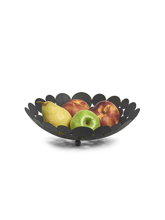 Fruit Bowl Metallic Black